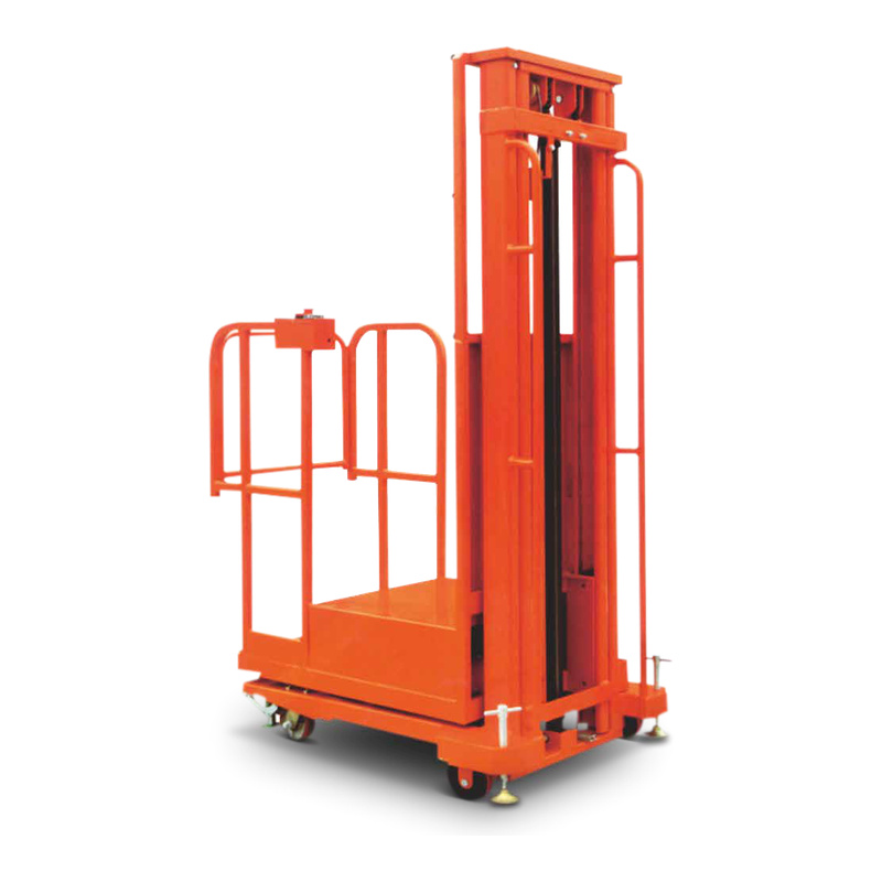 Semi-Electric Warehouse Stock Picker Lift
