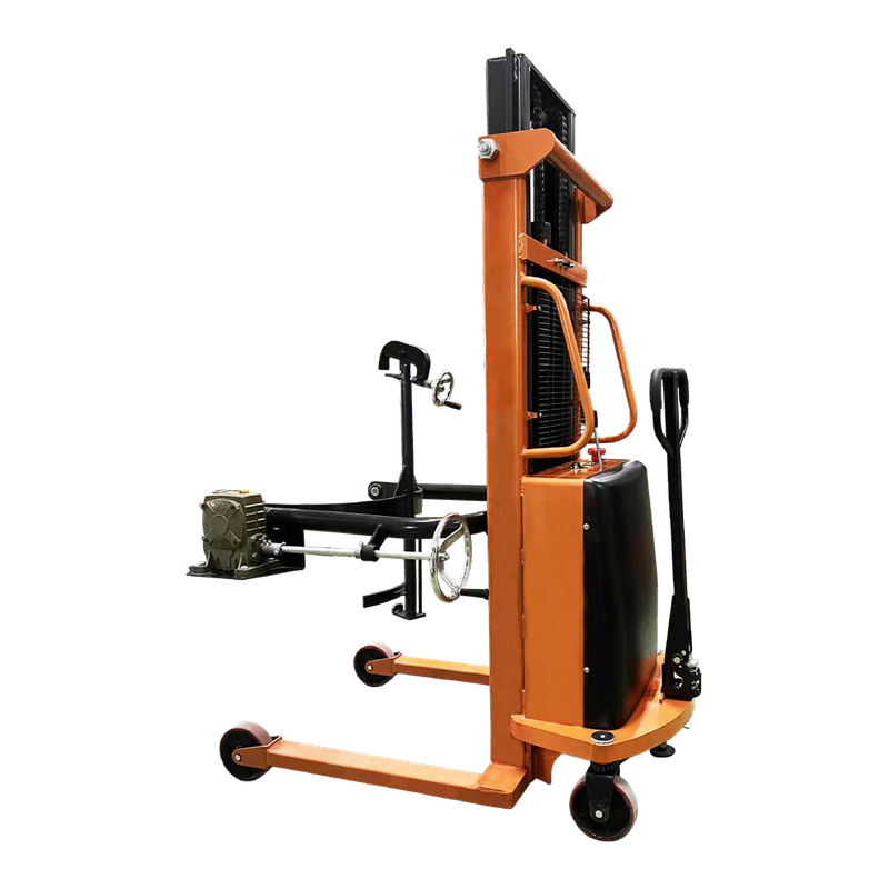 Semi Electric Drum Lifter Trolley