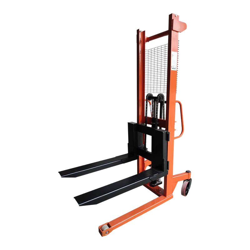 Hydraulic Manual Pallet Jack Stacker With A Load Capacity Of 1000 / 2000kg