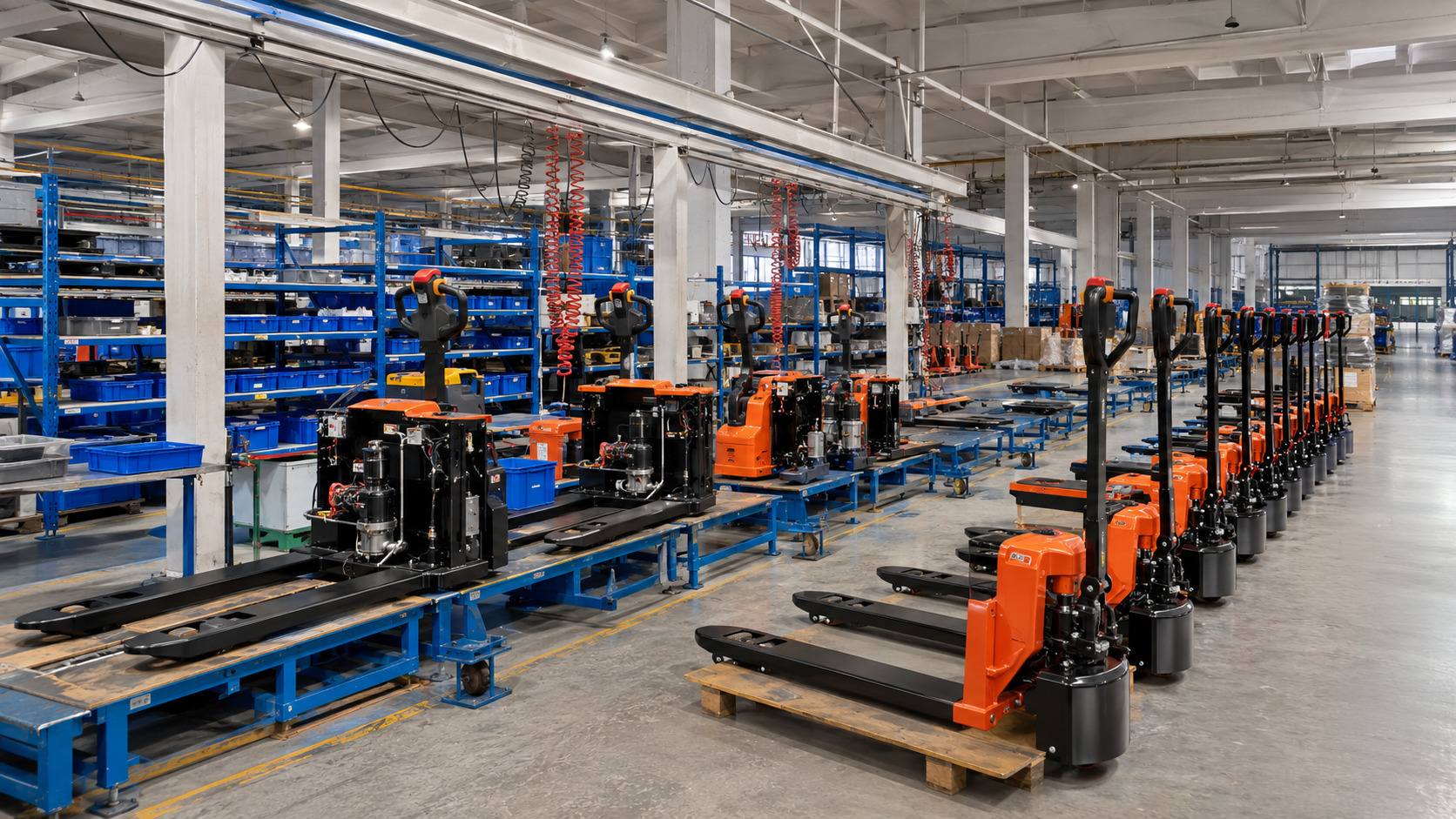 Powered Drive and Lift Electric Walkie Pallet Jack