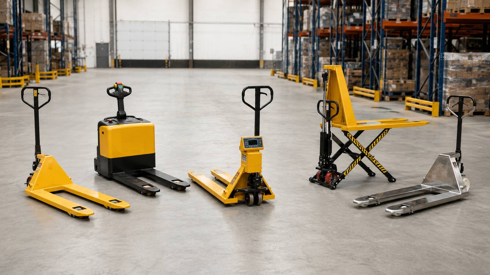 What Are The Different Types Of Pallet Trucks?