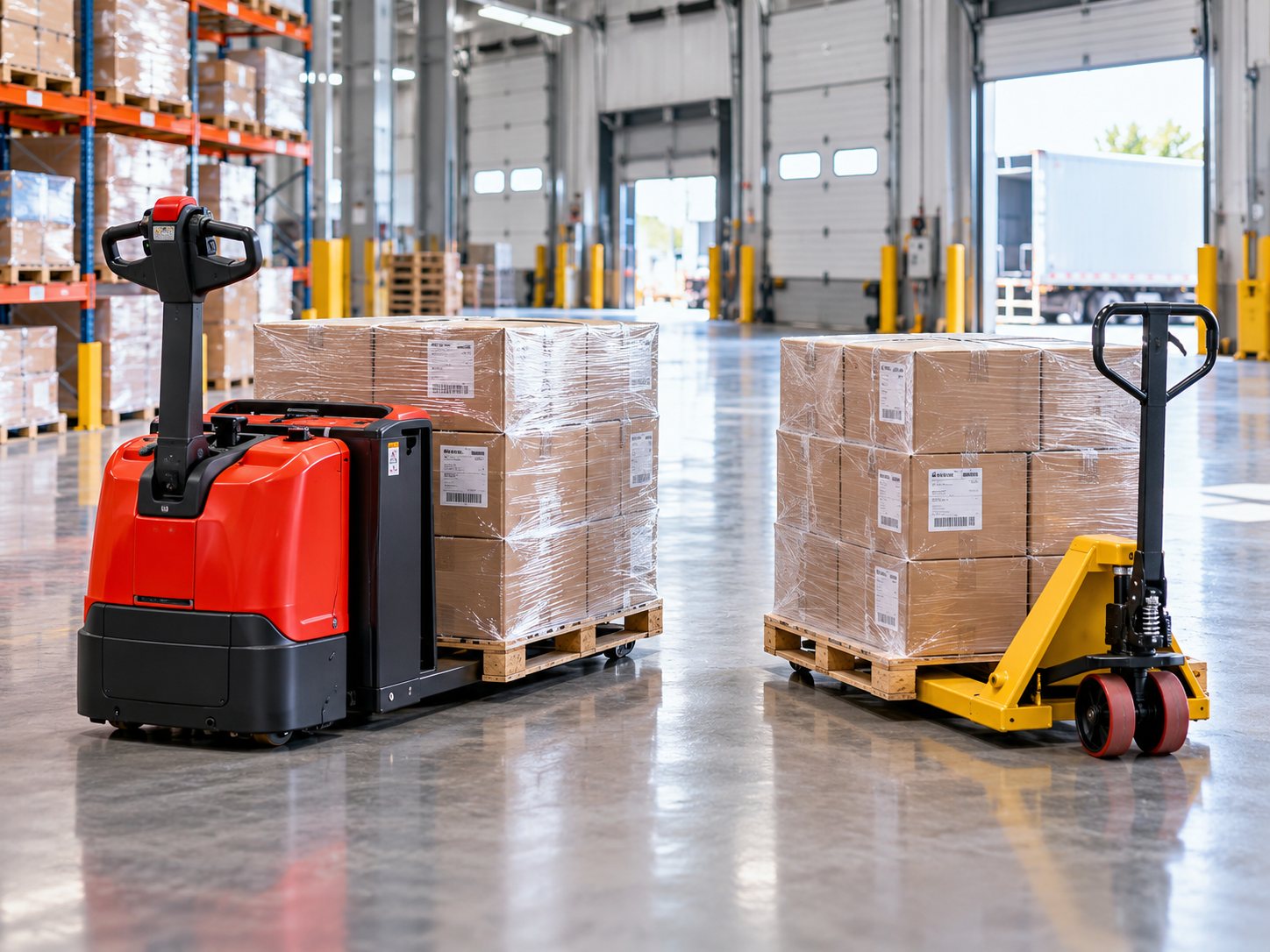 Electric Pallet Truck vs. Manual Pallet Jack: Which Is Better?